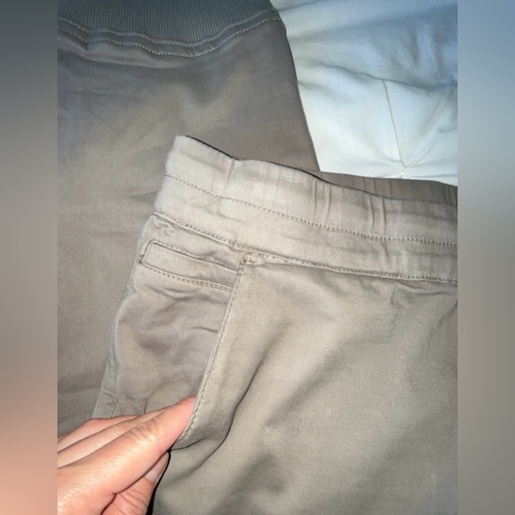 PAIGE Men’s Jogger Style Pull-On Pants in Color “Brushed Nickel” SIZE XL - Picture 4 of 7